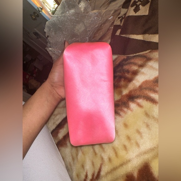 Alexander Wang Embellished Pink Micro Marques Satin Hand Bag - Picture 10 of 11